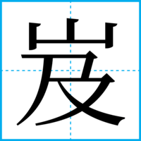 岌