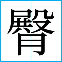 臀