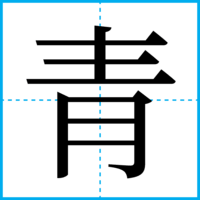 青